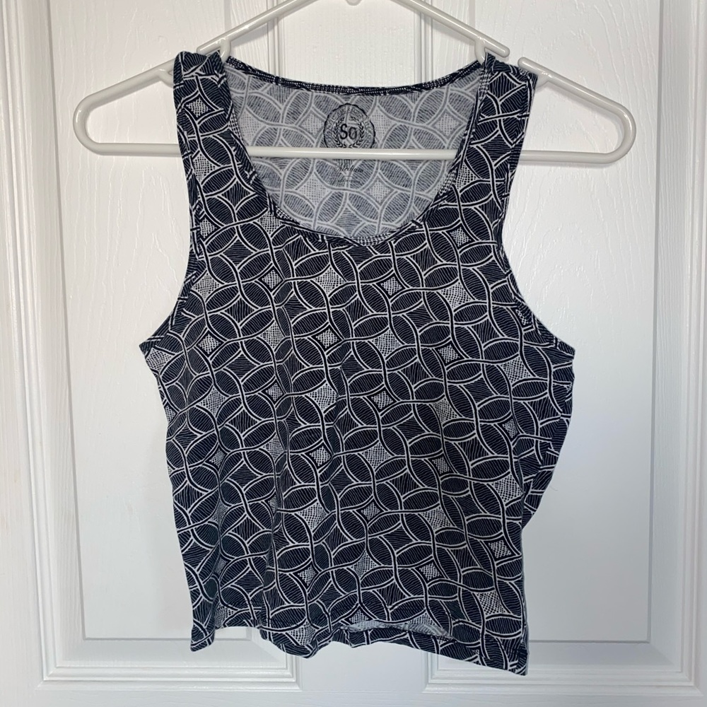 Cute pattern tank top